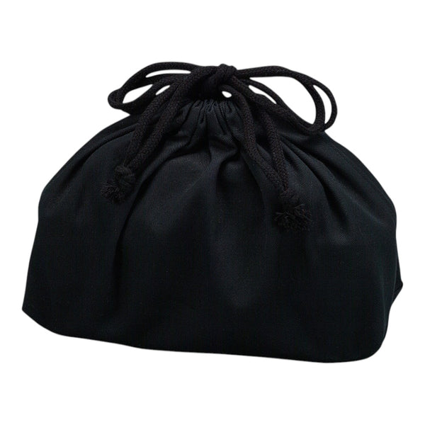 たつみや 細長巾着袋 メンズ 黒 3871