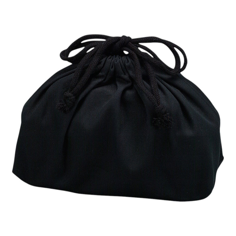 たつみや 細長巾着袋 メンズ 黒 3871