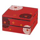 たつみや 角二段オードブル重 百華 赤 19．5