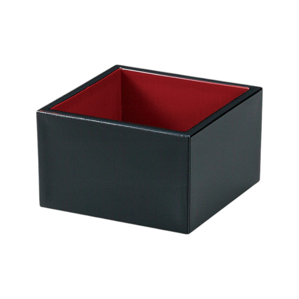 たつみや 一合升 黒内朱