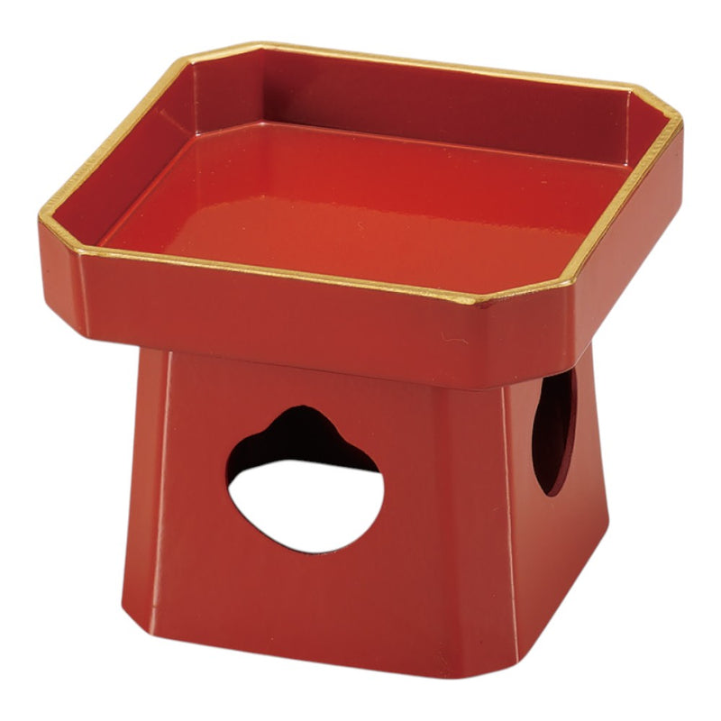 たつみや ミニ三方 朱