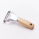小柳産業 手にやさしい木柄のピーラー 01010