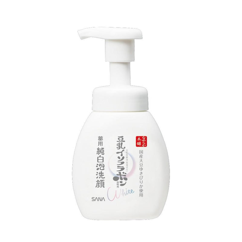 [Quasi-drug] Tokiwa Pharmaceutical Sana Nameraka Honpo Medicated Pure White Foam Face Wash 200ml