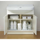 伸晃 洗面下フリーラック伸縮タイプS ホワイト