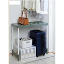 伸晃 クローゼット押入フリーラック ハイタイプ エコグリーン 2台入り