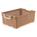 伊勢藤 フリーバスケット LL ベージュ