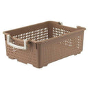 伊勢藤 フリーバスケット  M ベージュ