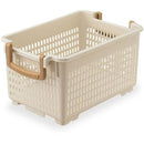 伊勢藤 フリーバスケット S アイボリー