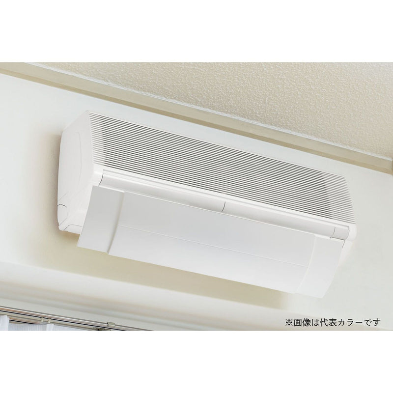 伊勢藤 エアコン風よけカバー I4783（BK） ブラック