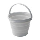 伊勢藤 ソフトバケツ 8型 グレー