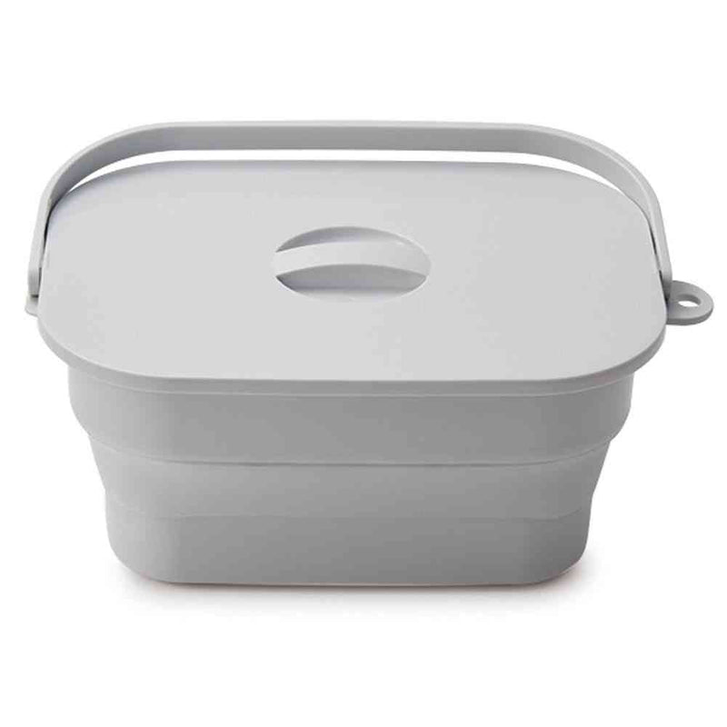 伊勢藤 折りたためるつけ置き洗いバケツ I-617