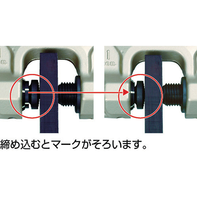 スーパー ねじ式クランプ メーカー直送 ▼返品・キャンセル不可【他商品との同時購入不可】