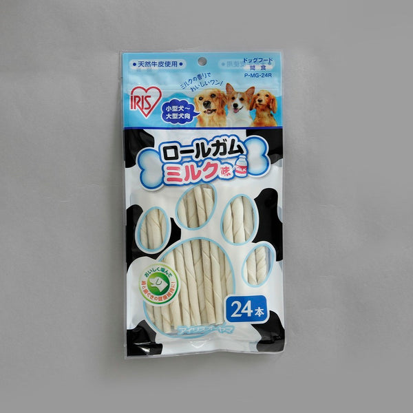 アイリスオーヤマ ロールガムミルク味 24本