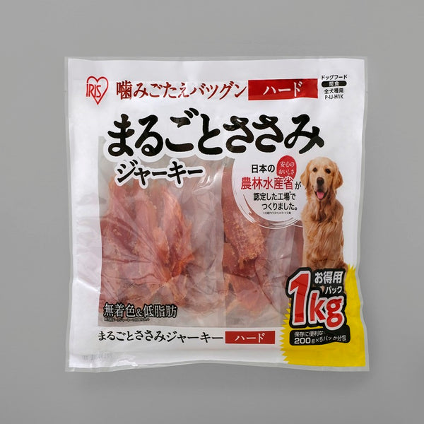 アイリスオーヤマ まるごとささみジャーキーハード 1kg