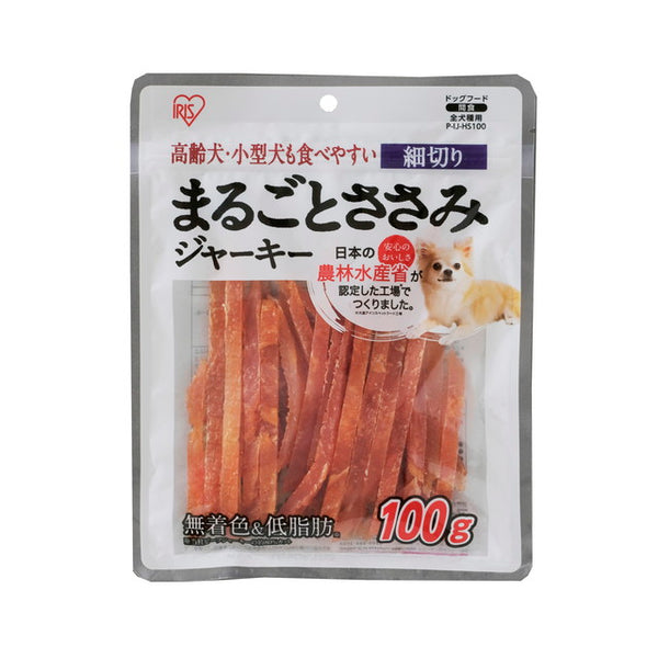 アイリスオーヤマ まるごとささみジャーキー 細切り  100g