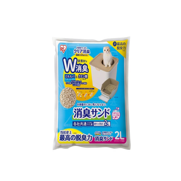 アイリス お部屋のにおいクリア消臭サンド 香付き ２Ｌ