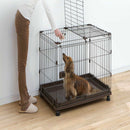 アイリスオーヤマ コンビネーションサークル用屋根 ウォールナット