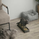 アイリスオーヤマ ダストレス猫の爪とぎスリム ブラウン