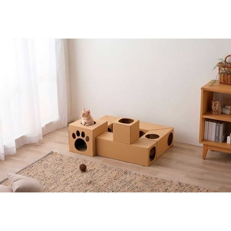 アイリスオーヤマ ねこねこトンネル BOX単品 P-NTTB