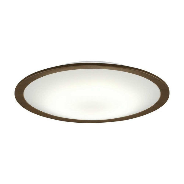 Iris Ohyama LED Ceiling Light 6 Tatami Color Wood Frame