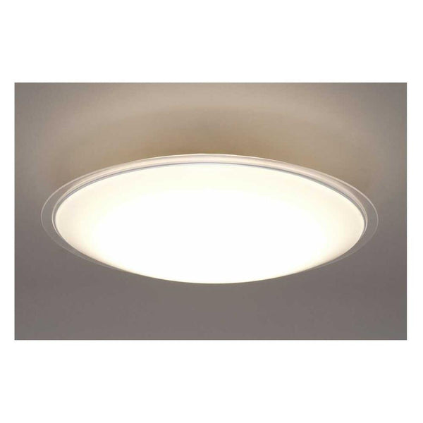 Iris Ohyama LED ceiling light 8 tatami color toning clear frame