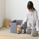 アイリスオーヤマ ペットトイレサークル グレー