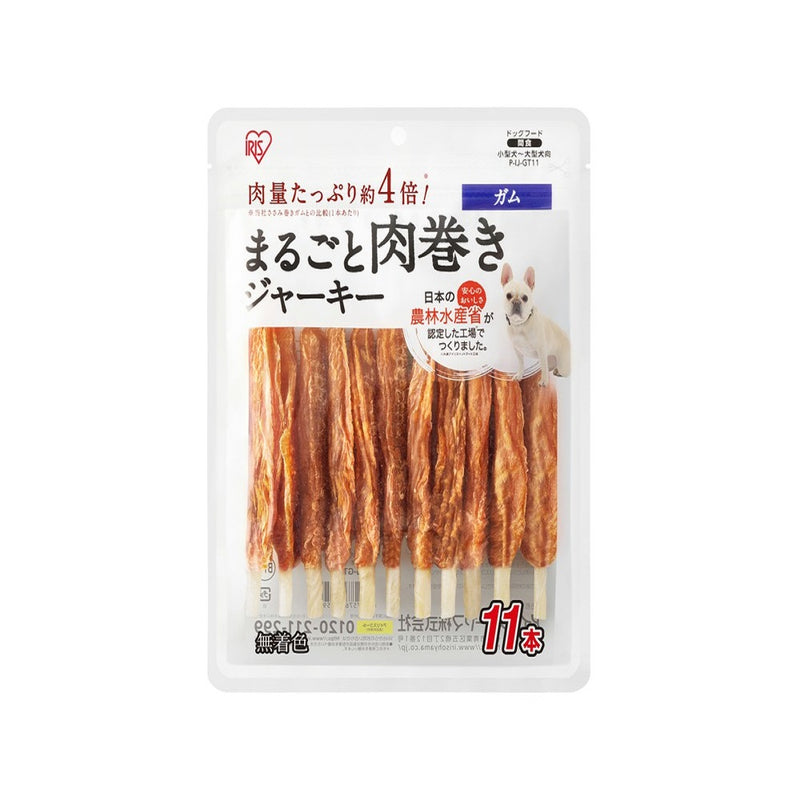 アイリスオーヤマ まるごと肉巻きジャーキーガム 11本