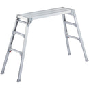 ハセガワ アルミ製脚部伸縮式足場台 メーカー直送 ▼返品・キャンセル不可【他商品との同時購入不可】