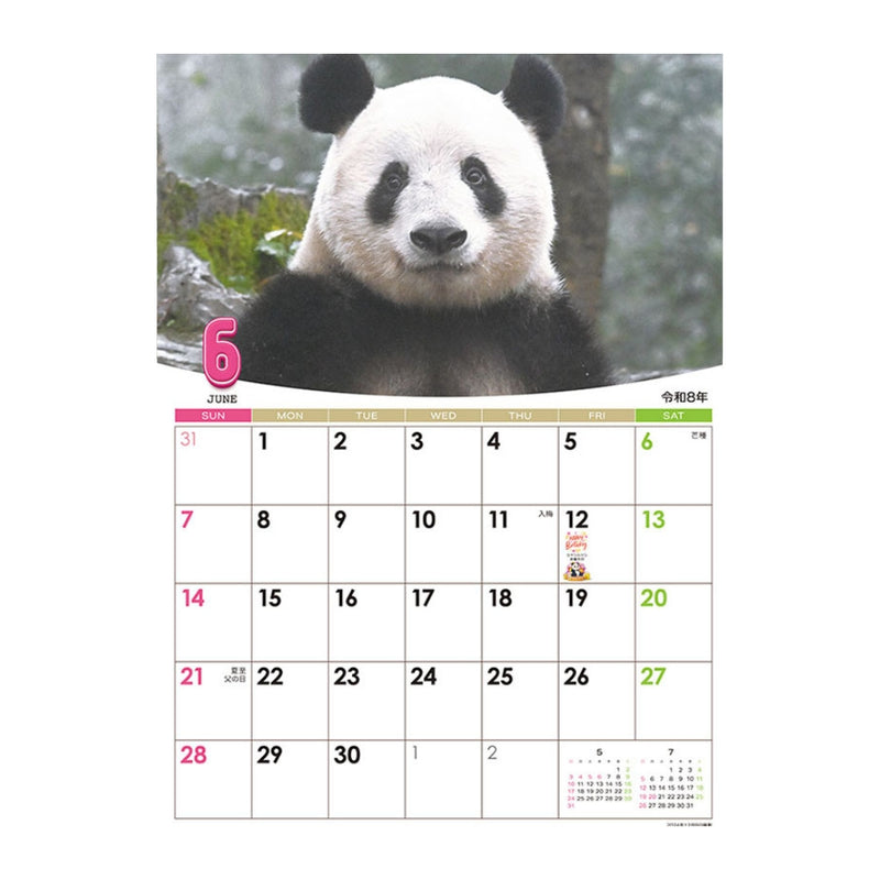 トライエックス ジャンボ「シャンシャン」スケジュール 2026年 カレンダー▼返品不可