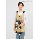 猫用爪切りお助けエプロン ツイルネイビー メーカー直送 ▼返品・キャンセル不可【他商品との同時購入不可】