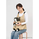 猫用爪切りお助けエプロン ツイルネイビー メーカー直送 ▼返品・キャンセル不可【他商品との同時購入不可】