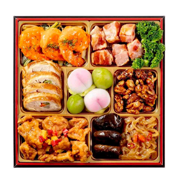 ◆和洋中おせち 華の集 和洋中 三段重 3〜4人前 32品目 メーカー直送 ▼返品・キャンセル不可【他商品との同時購入不可】