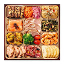 ◆和洋中おせち 招福の宴 和洋中 三段重 4〜5人前 50品目 メーカー直送 ▼返品・キャンセル不可【他商品との同時購入不可】