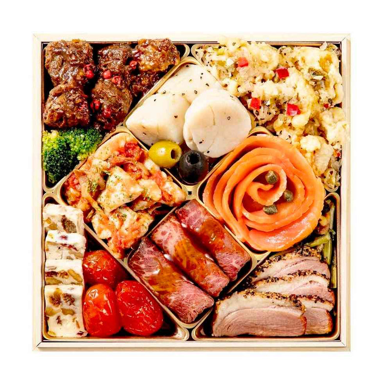 ◆和洋おせち 慶雲の彩 和洋 二段重 2〜3人前 メーカー直送 ▼返品・キャンセル不可【他商品との同時購入不可】