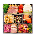 ◆和洋中おせち 珠宝 小箱〜瑠璃〜 和洋中 三段重 2人前33品目 メーカー直送 ▼返品・キャンセル不可【他商品との同時購入不可】