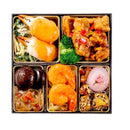 ◆和洋中おせち 珠宝 小箱〜瑠璃〜 和洋中 三段重 2人前33品目 メーカー直送 ▼返品・キャンセル不可【他商品との同時購入不可】