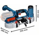 GCB18V63 ボッシュ コードレスバンドソー 【直送品】 返品・キャンセル・他商品と同時購入は不可