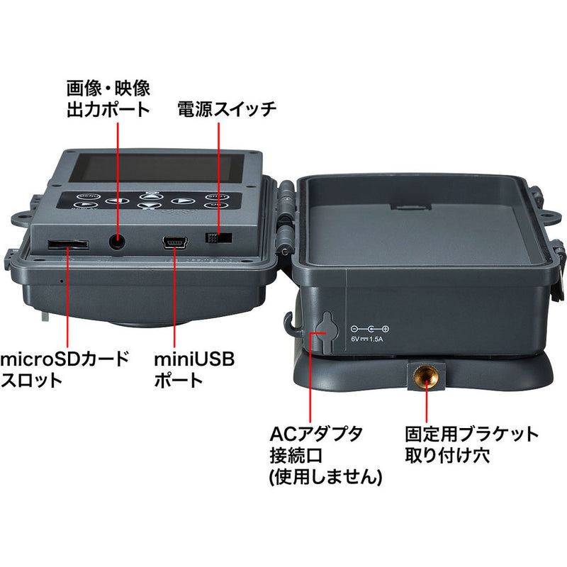 セキュリティカメラ CMSSC01GY メーカー直送 ▼返品・キャンセル不可【他商品との同時購入不可】