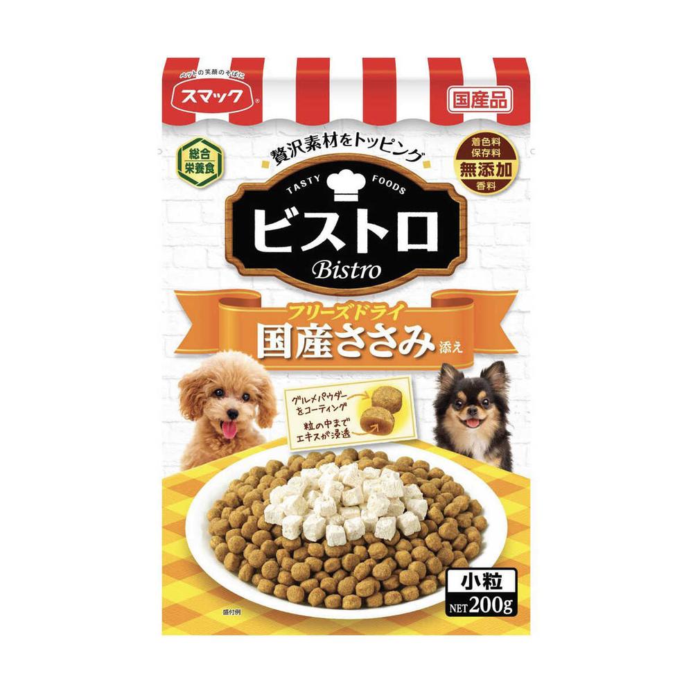 スマック ビストロ フリーズドライ国産ささみ添え 200g