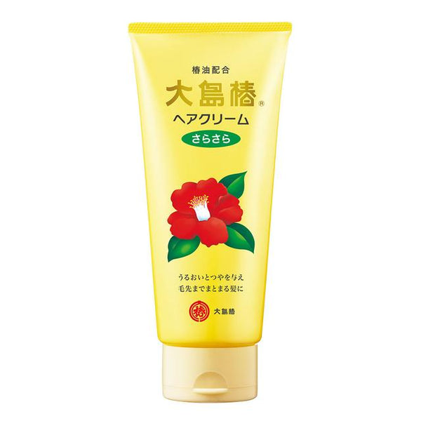 Oshima Tsubaki Hair Cream Smooth (those with less hair and thin hair) 160g