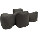 リラクッション チャコールグレー LL メーカー直送 ▼返品・キャンセル不可【他商品との同時購入不可】