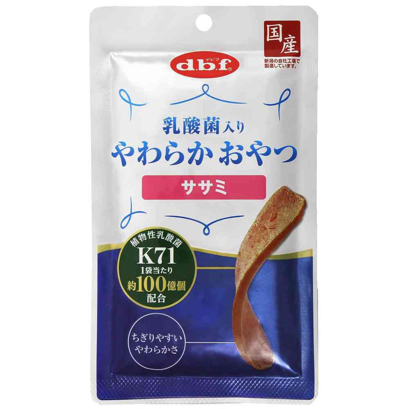 デビフペット 乳酸菌入り やわらかおやつ ササミ 40g