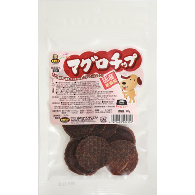 マルジョー＆ウエフク 国産マグロチップ 20g