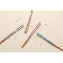 イシダ 箸 エレガンス グレー 23cm PETケース入り 1膳