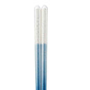 イシダ 食洗箸 ルミエール ブルー 23cm 1膳