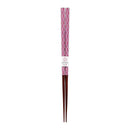 イシダ 箸 ジャパニーズモダン 雪結晶 レッド 23cmPETケース入り 1膳