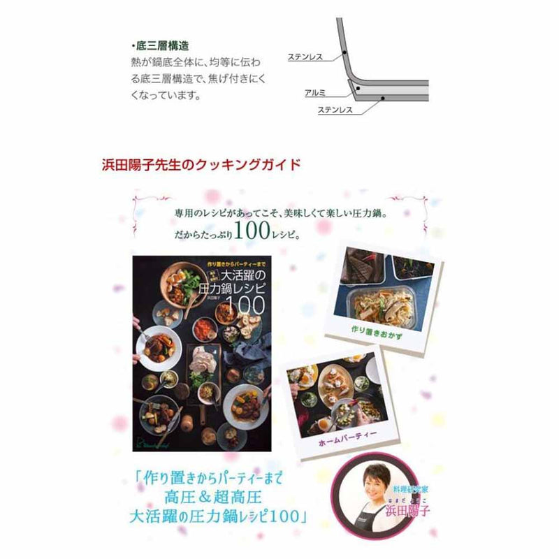 魔法のクイック料理 ZQシリーズ 3.0L 640833 メーカー直送 ▼返品・キャンセル不可【他商品との同時購入不可】