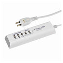 オーム電機 USB充電ポート USB5ポート 1.5m SMP-U55D3-W