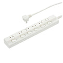 オーム電機 節電タップ 6個口 1m