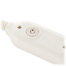 オーム電機 3個口タップ マグネット付き 2m